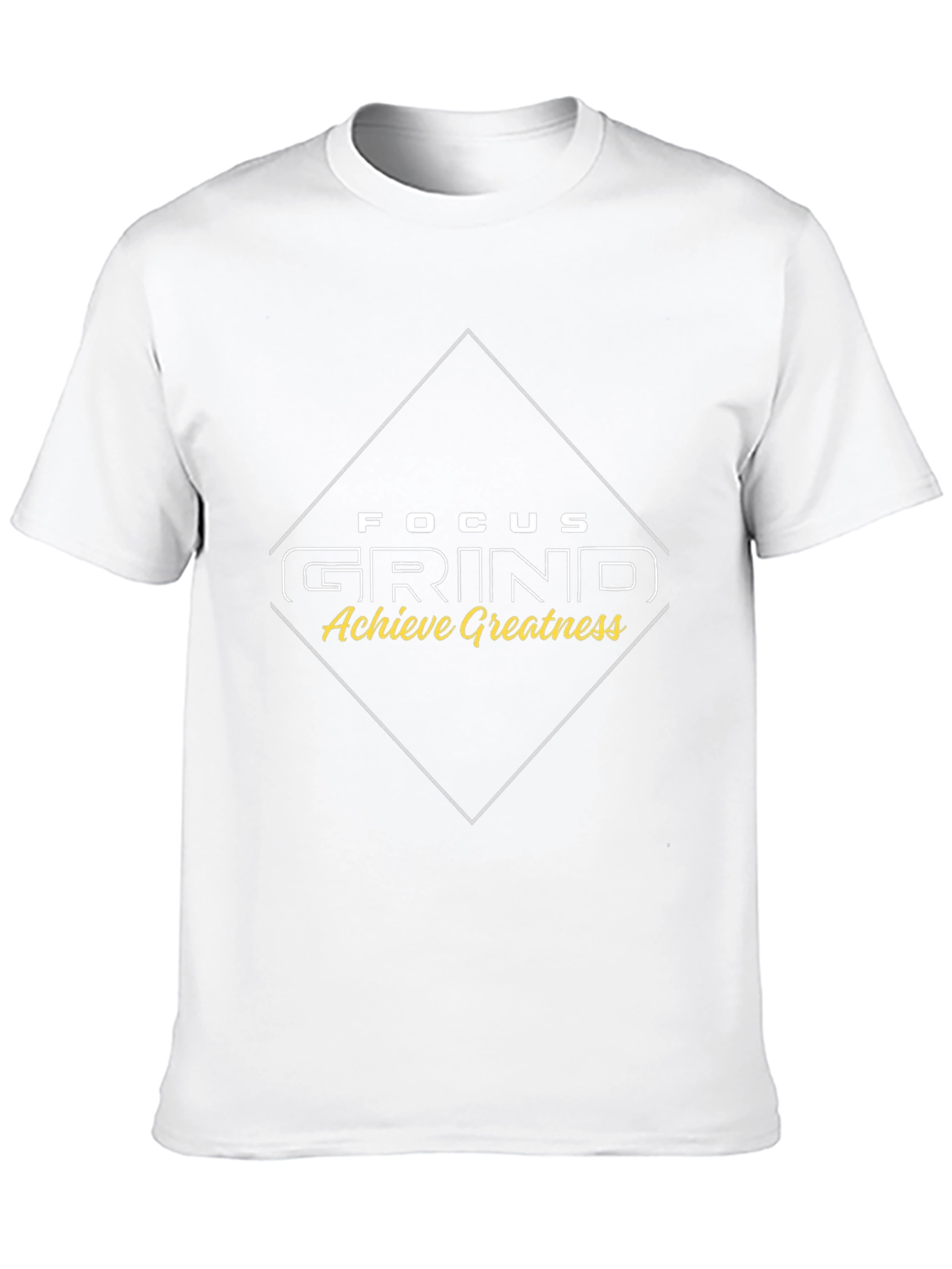 Focus Grind Achieve Greatness Black T-Shirt