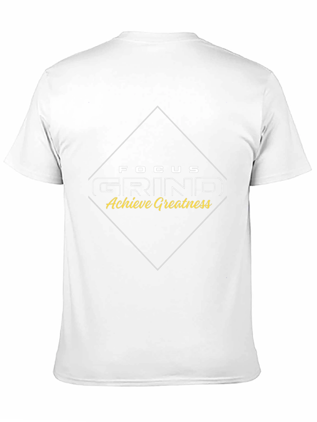 Focus Grind Achieve Greatness Black T-Shirt