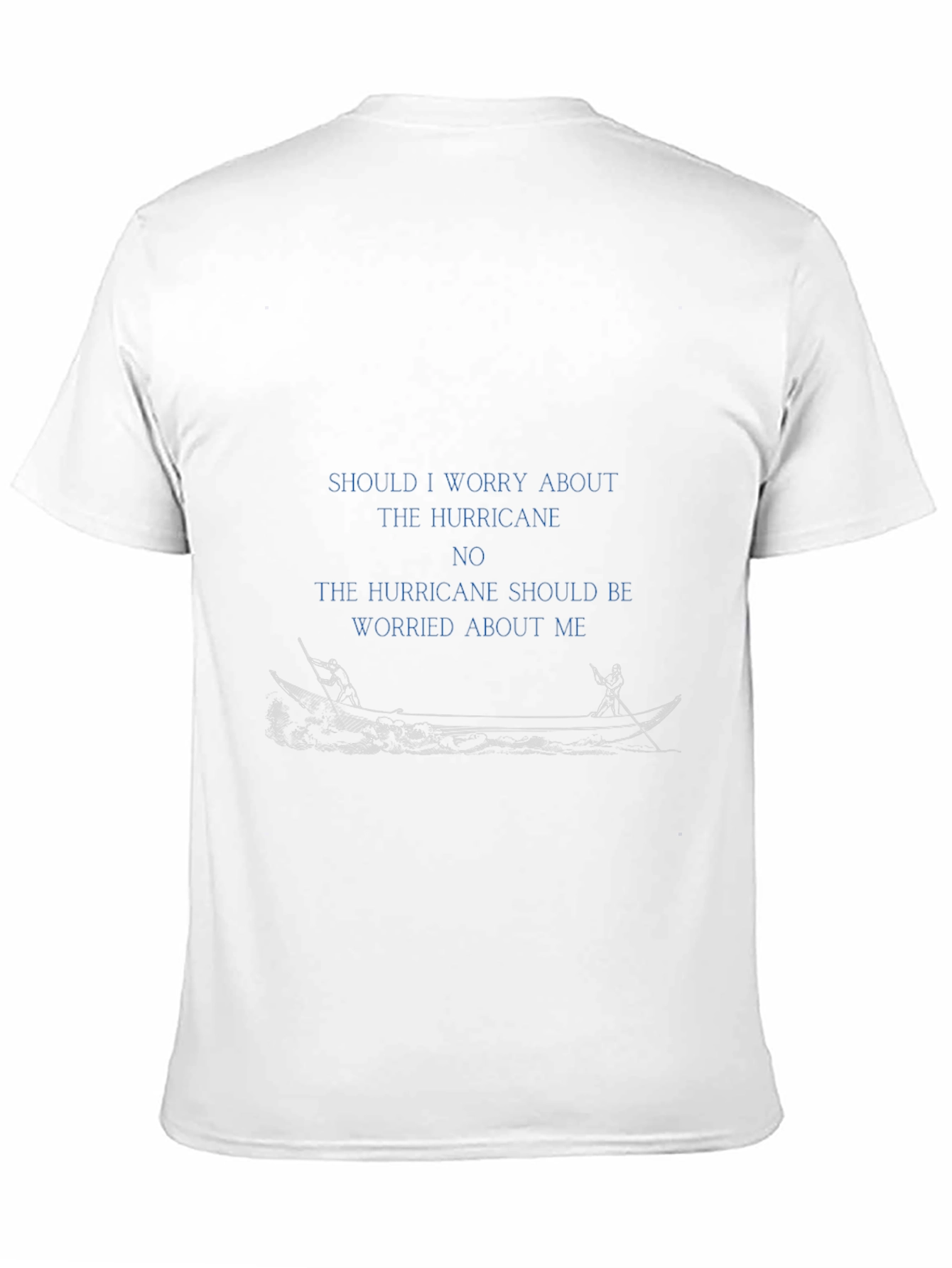 Hurricane Worry Funny Graphic T-Shirt