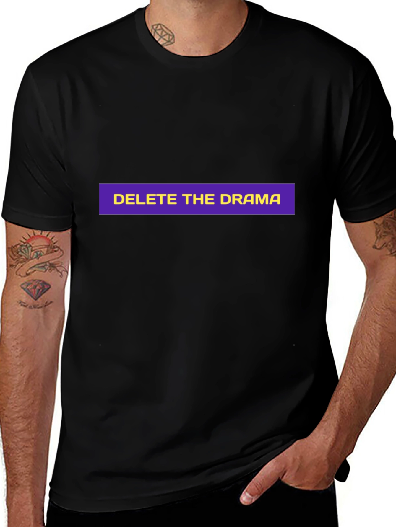 Delete the Drama Graphic T-Shirt