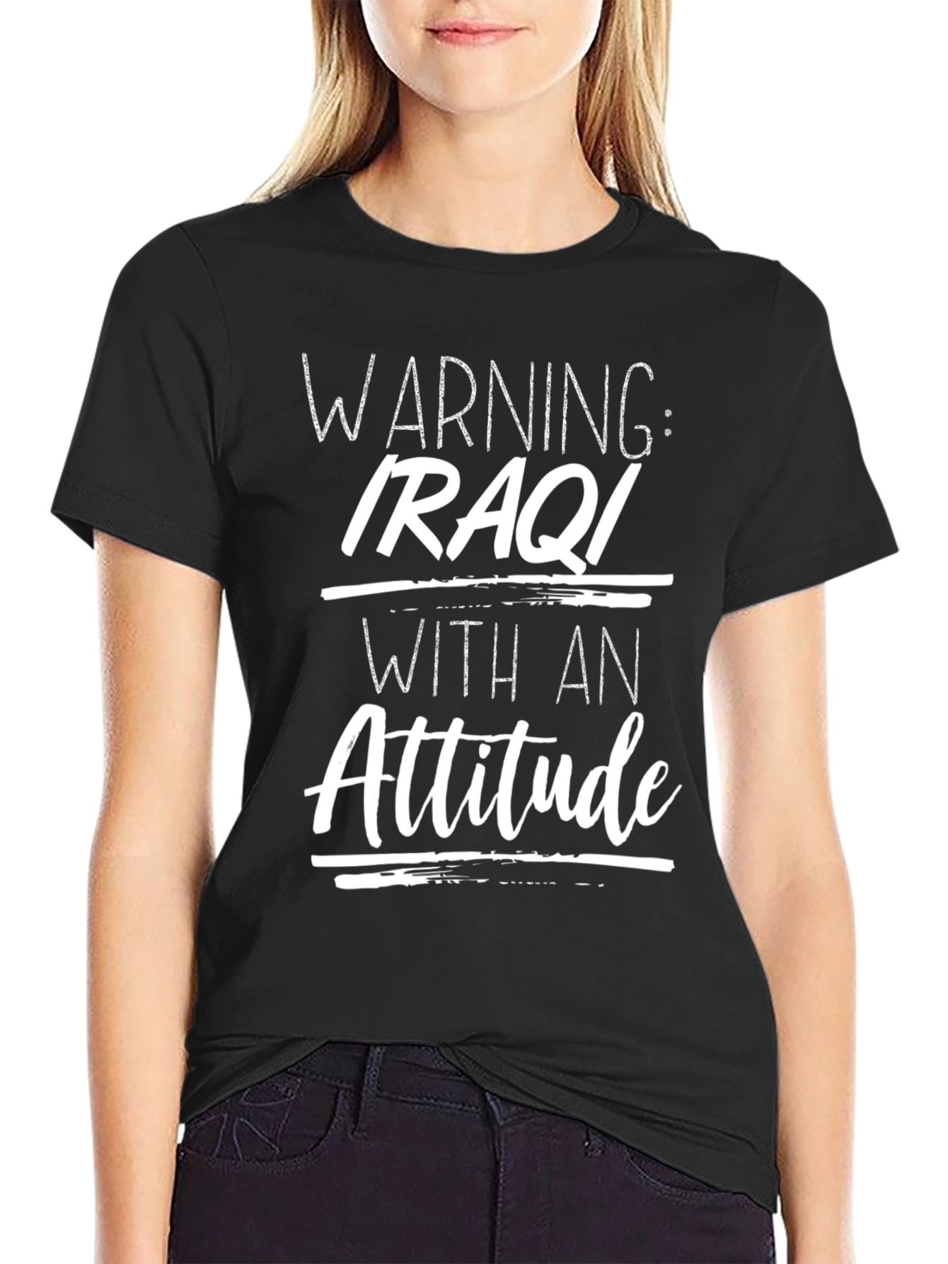 Warning Iraqi Attitude T-Shirt