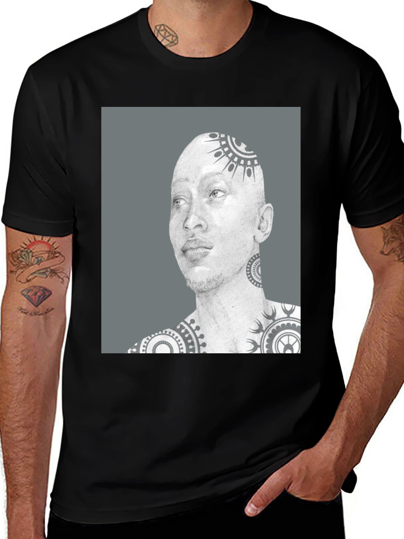 Tattoo Art Graphic T-Shirt - Unique Design