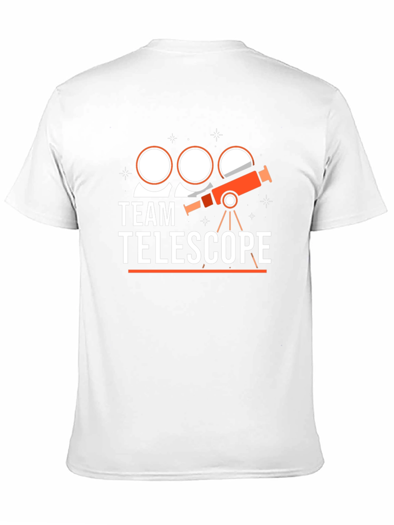 Team Telescope Graphic Tee - Astronomy Lovers T-Shirt