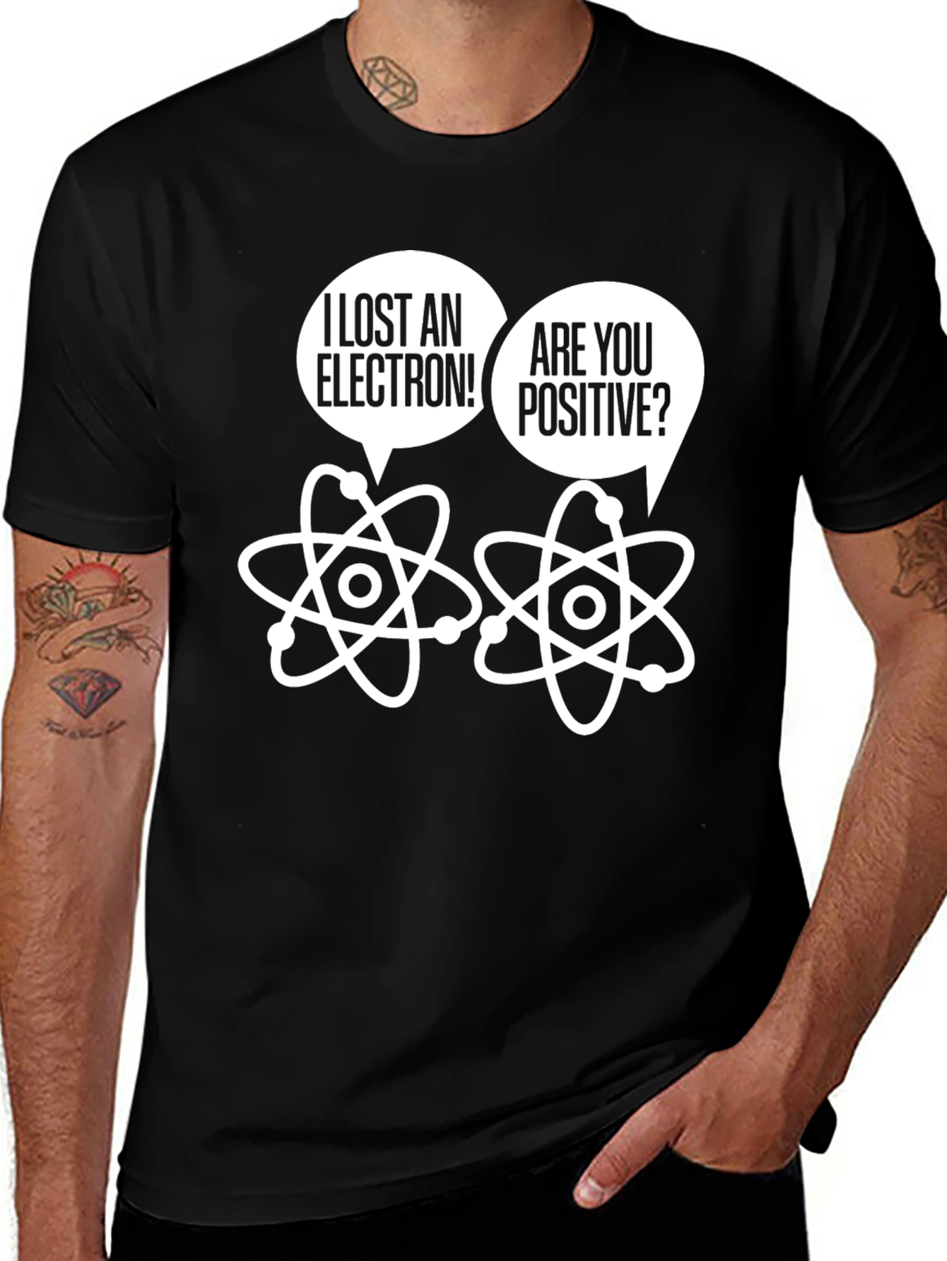 I Lost An Electron T-Shirt - Funny Science Joke