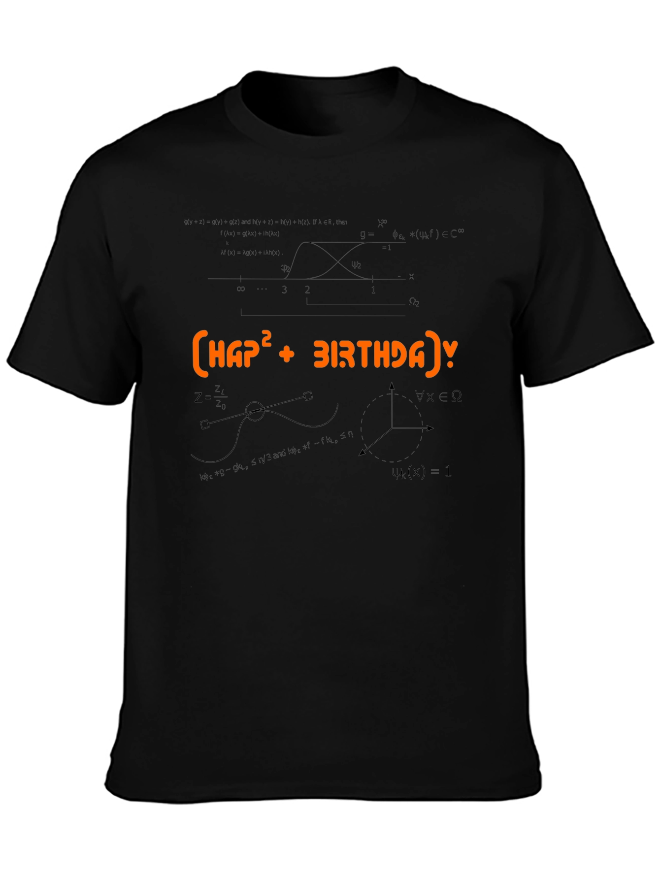 Math Formula Birthday Graphic Tee
