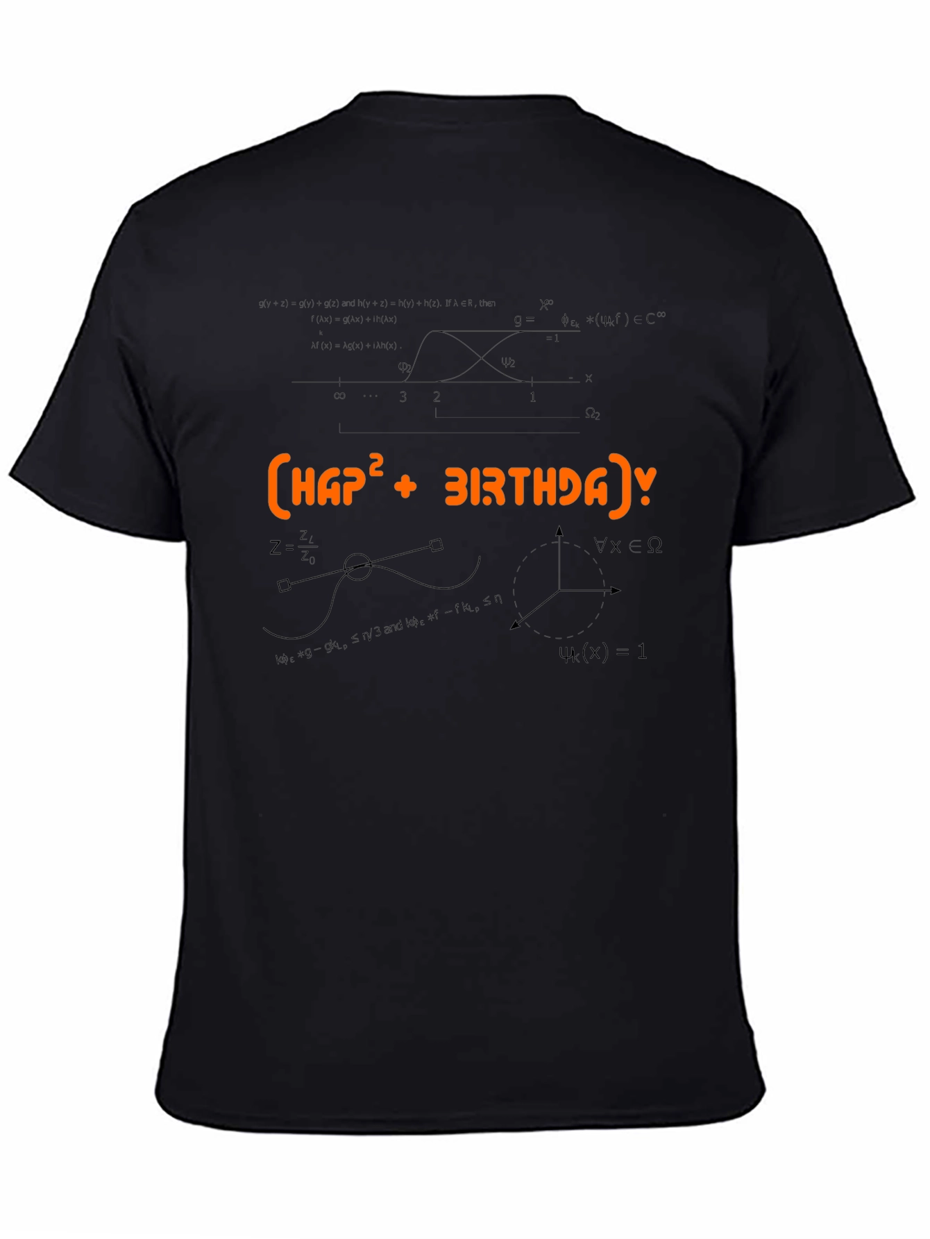 Math Formula Birthday Graphic Tee