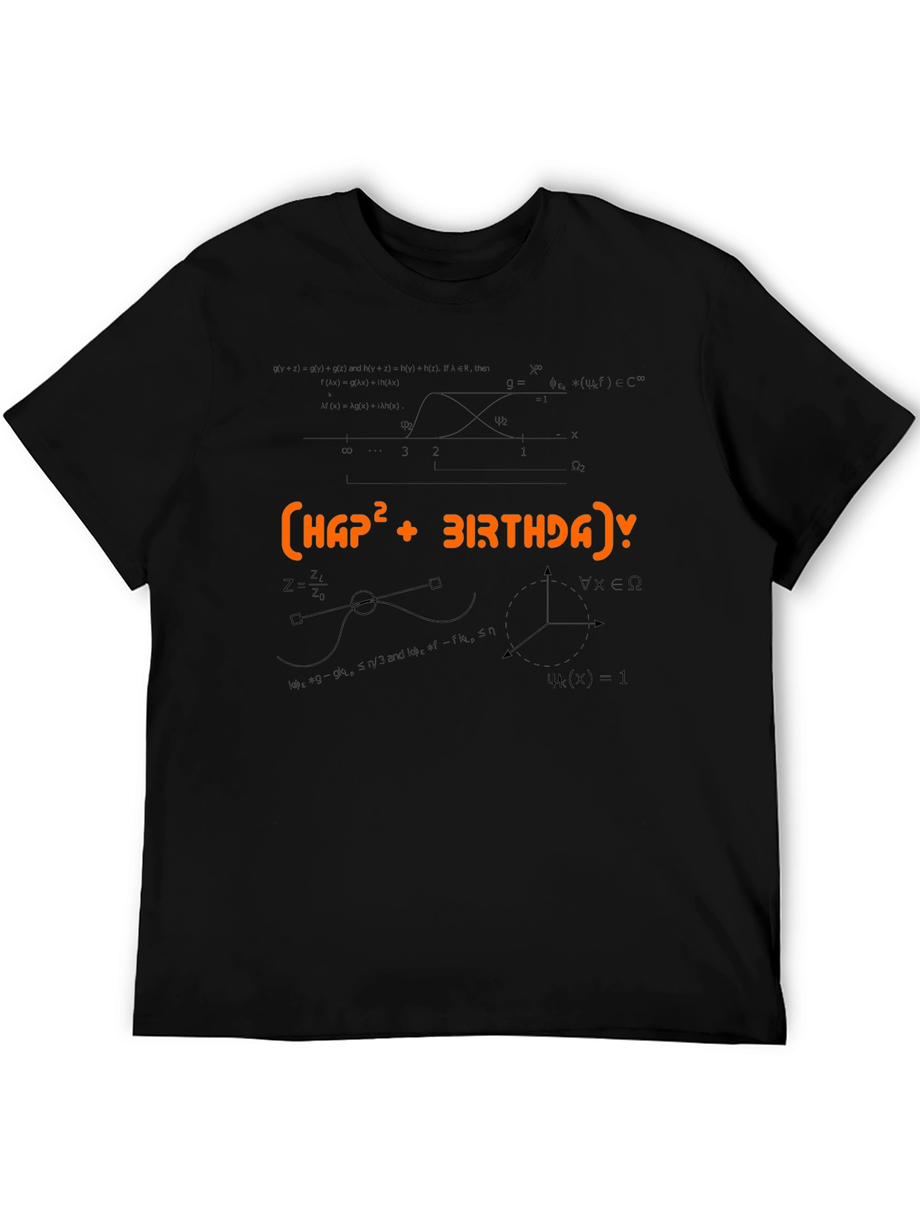 Math Formula Birthday Graphic Tee