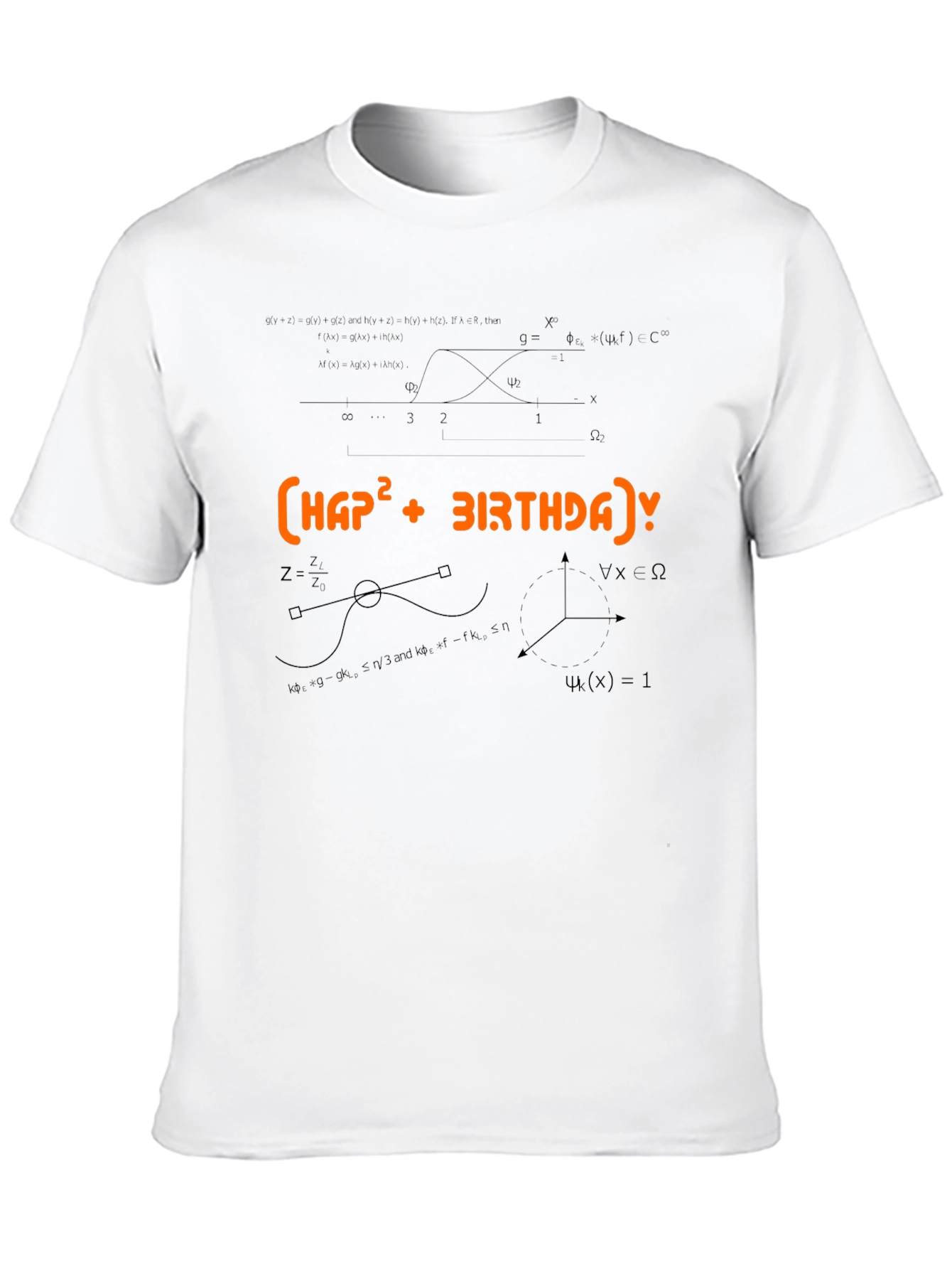 Math Formula Birthday Graphic Tee