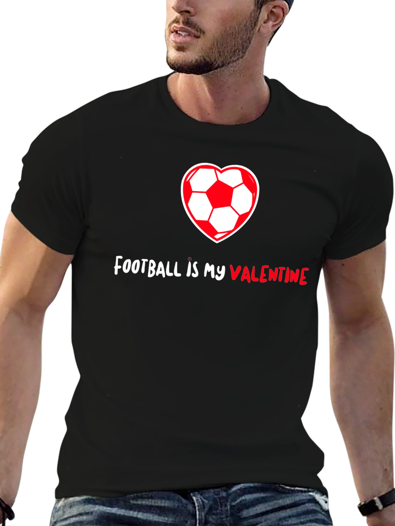 Football is my Valentine T-Shirt