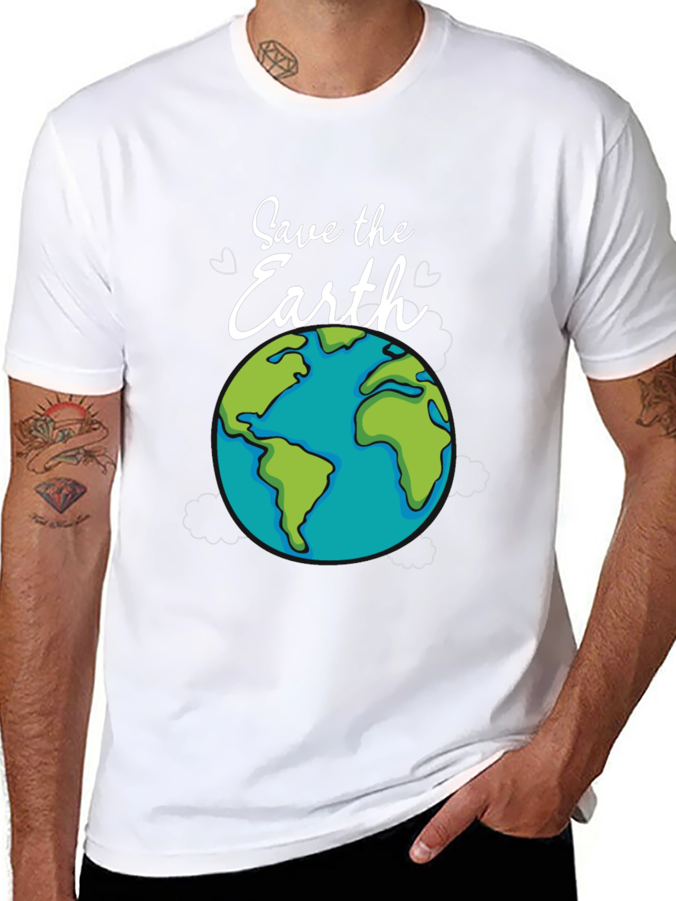 Save the Earth Graphic Tee - Earth Day Shirt
