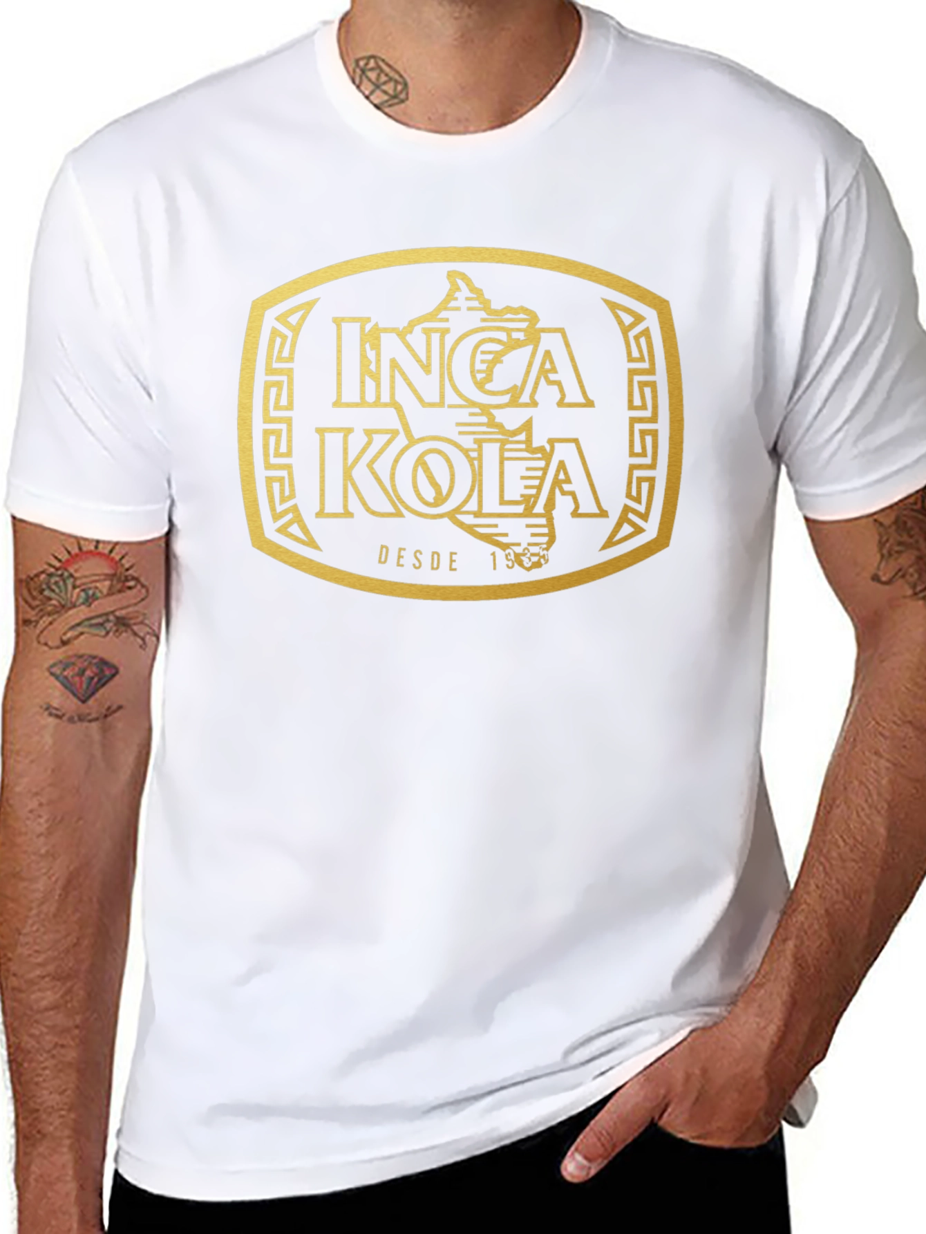 Inca Kola Graphic T-Shirt - Soft Cotton Blend