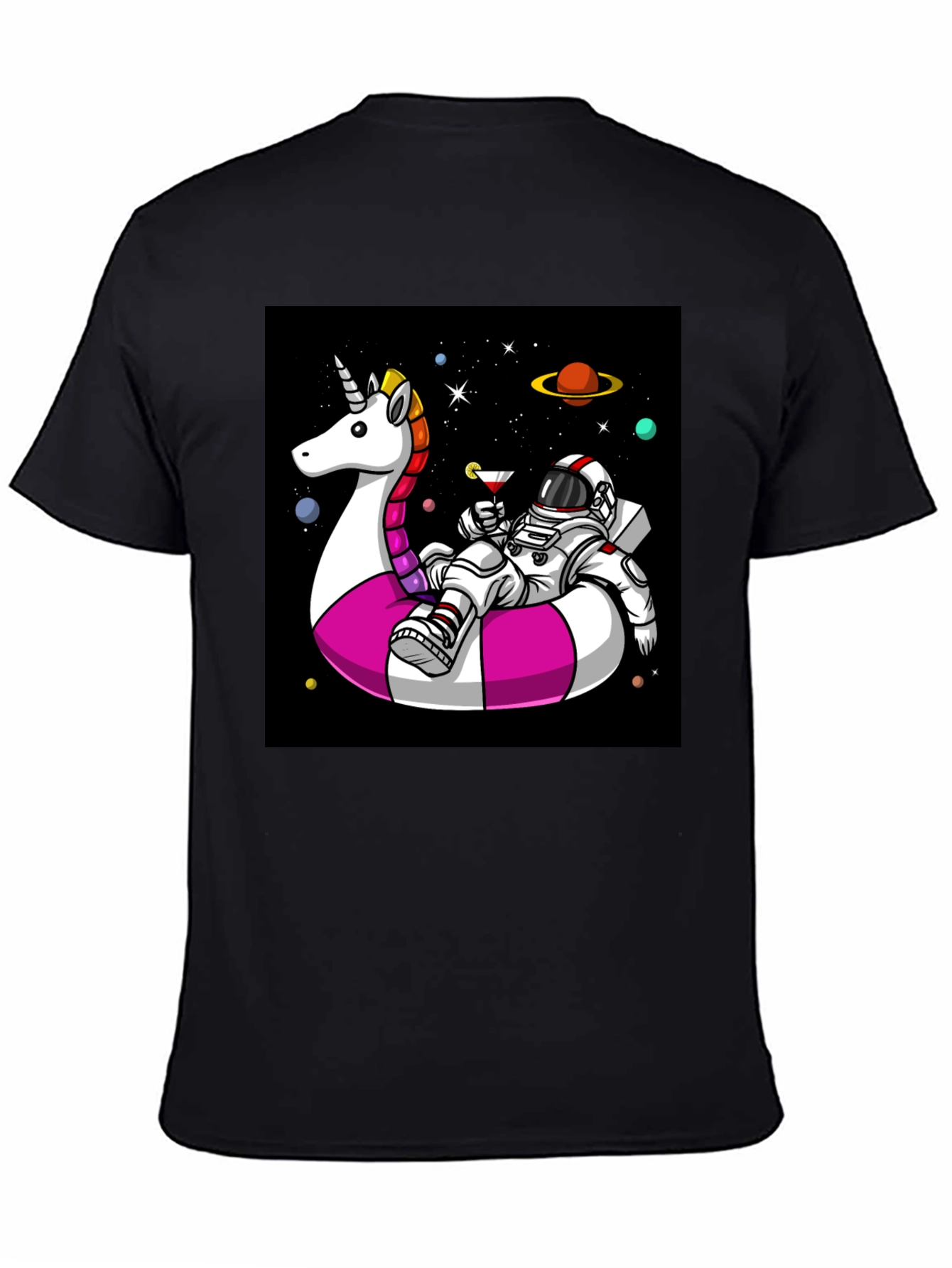 Astronaut Unicorn Float T-Shirt