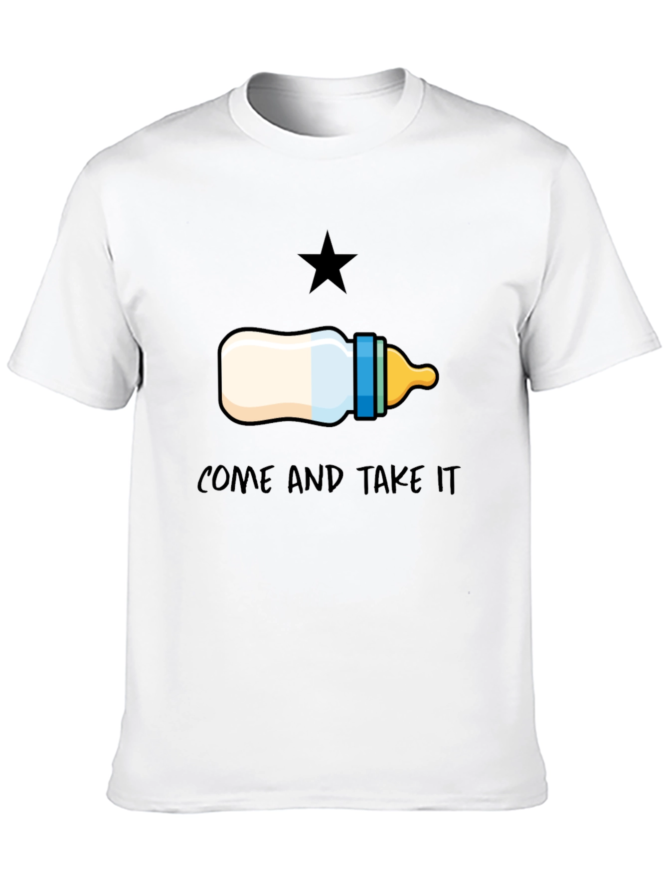 Come and Take It Baby Bottle T-Shirt
