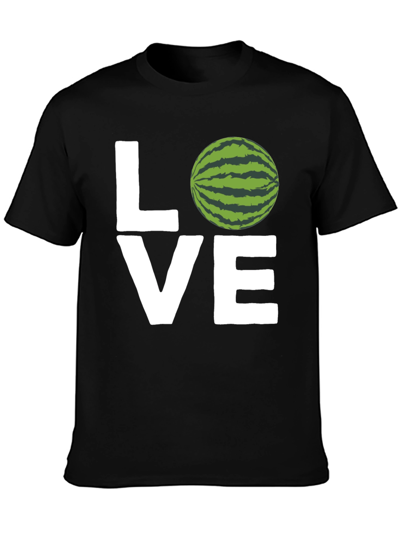 Love Watermelon Graphic Tee - Stylish Summer T-Shirt