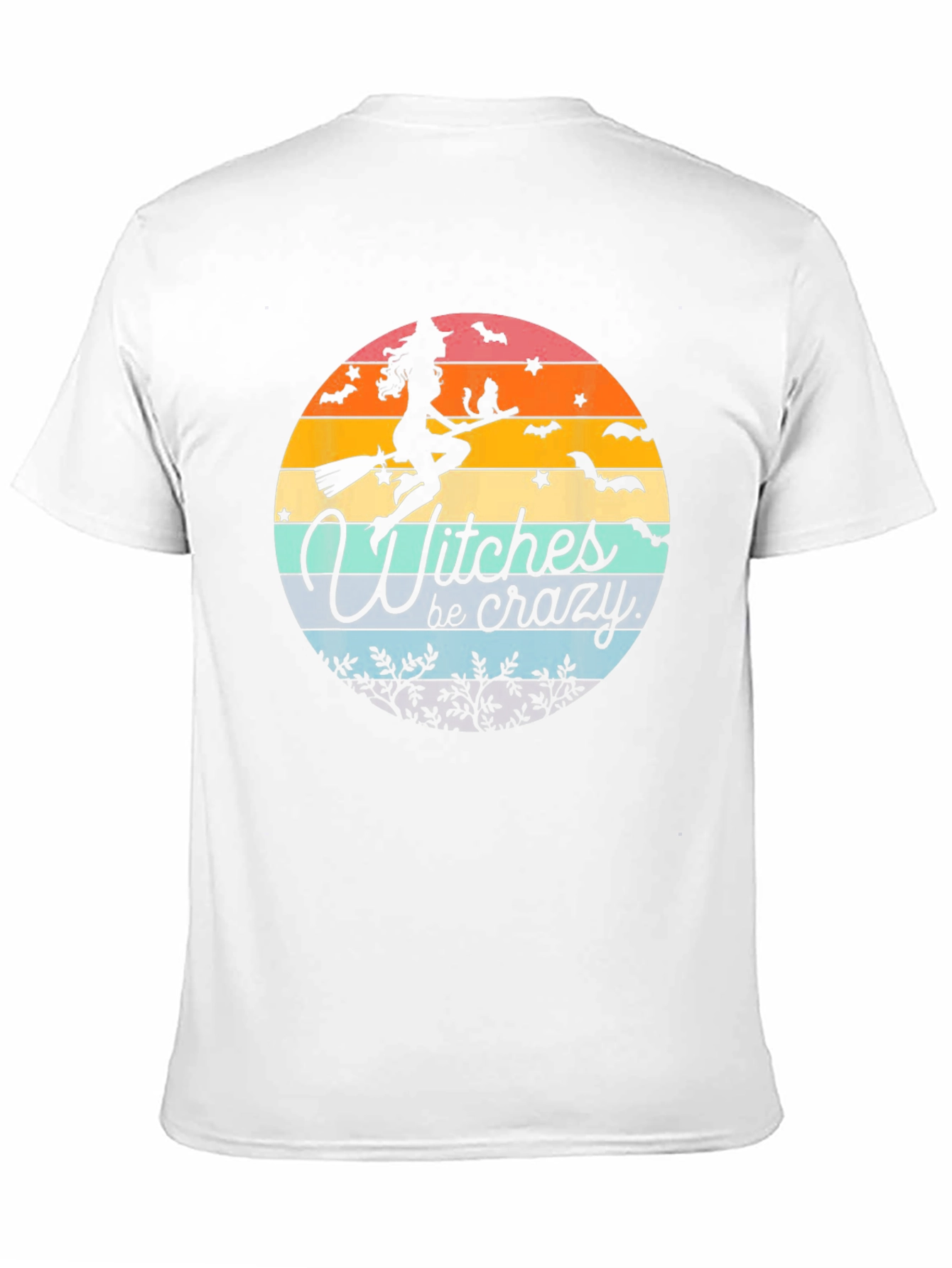Witches Be Crazy Halloween Graphic T-Shirt