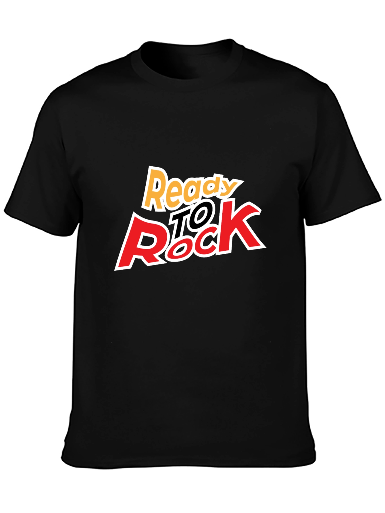 Ready to Rock Graphic Tee - Black