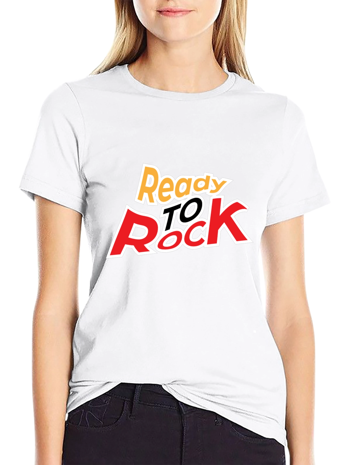 Ready to Rock Graphic Tee - Black