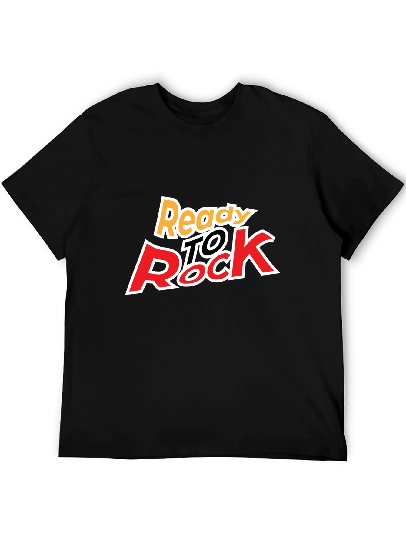 Ready to Rock Graphic Tee - Black