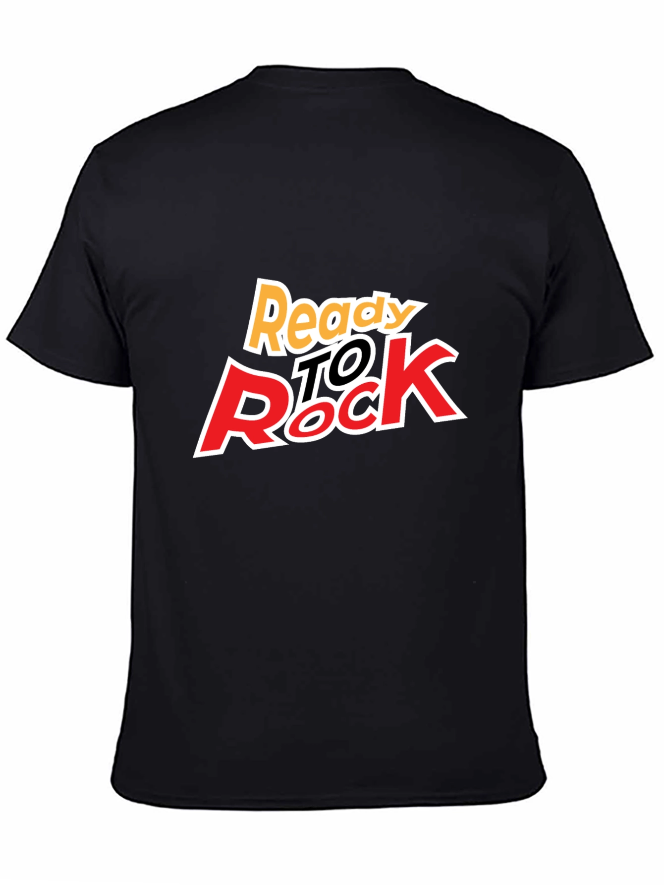 Ready to Rock Graphic Tee - Black