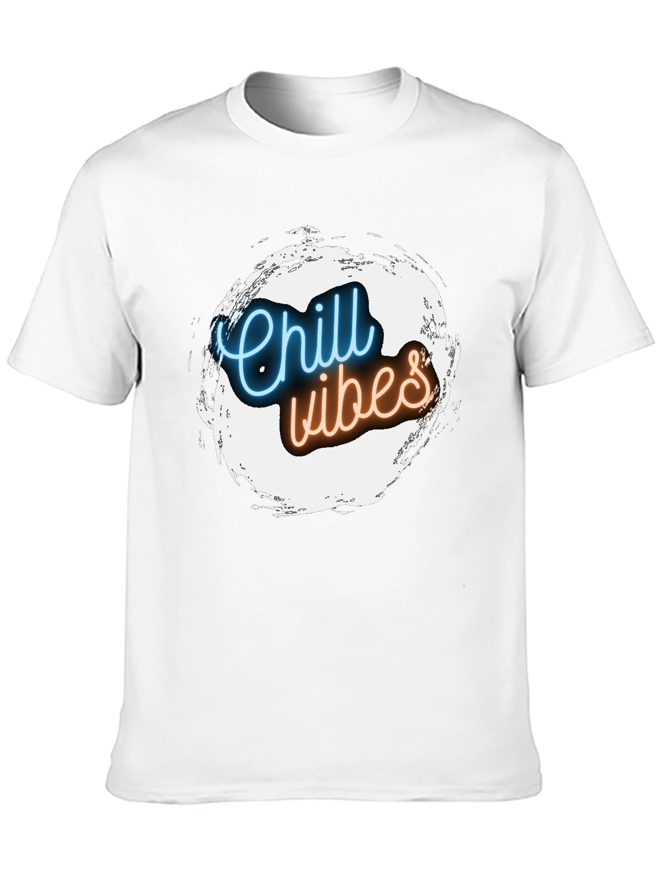 Chill Vibes Graphic Tee - Trendy Casual Wear