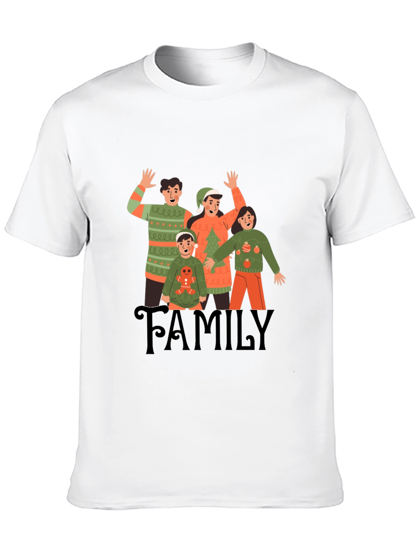 Festive Family Christmas T-Shirt
