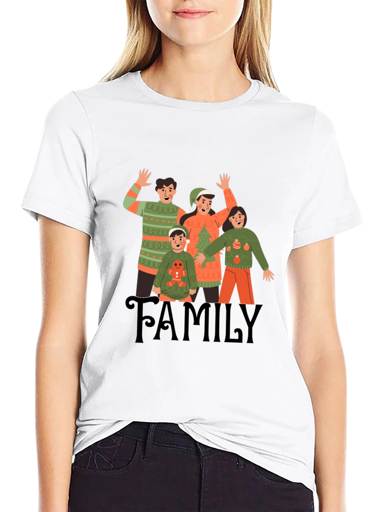 Festive Family Christmas T-Shirt