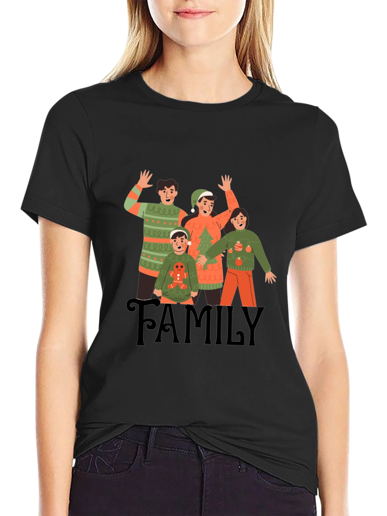 Festive Family Christmas T-Shirt