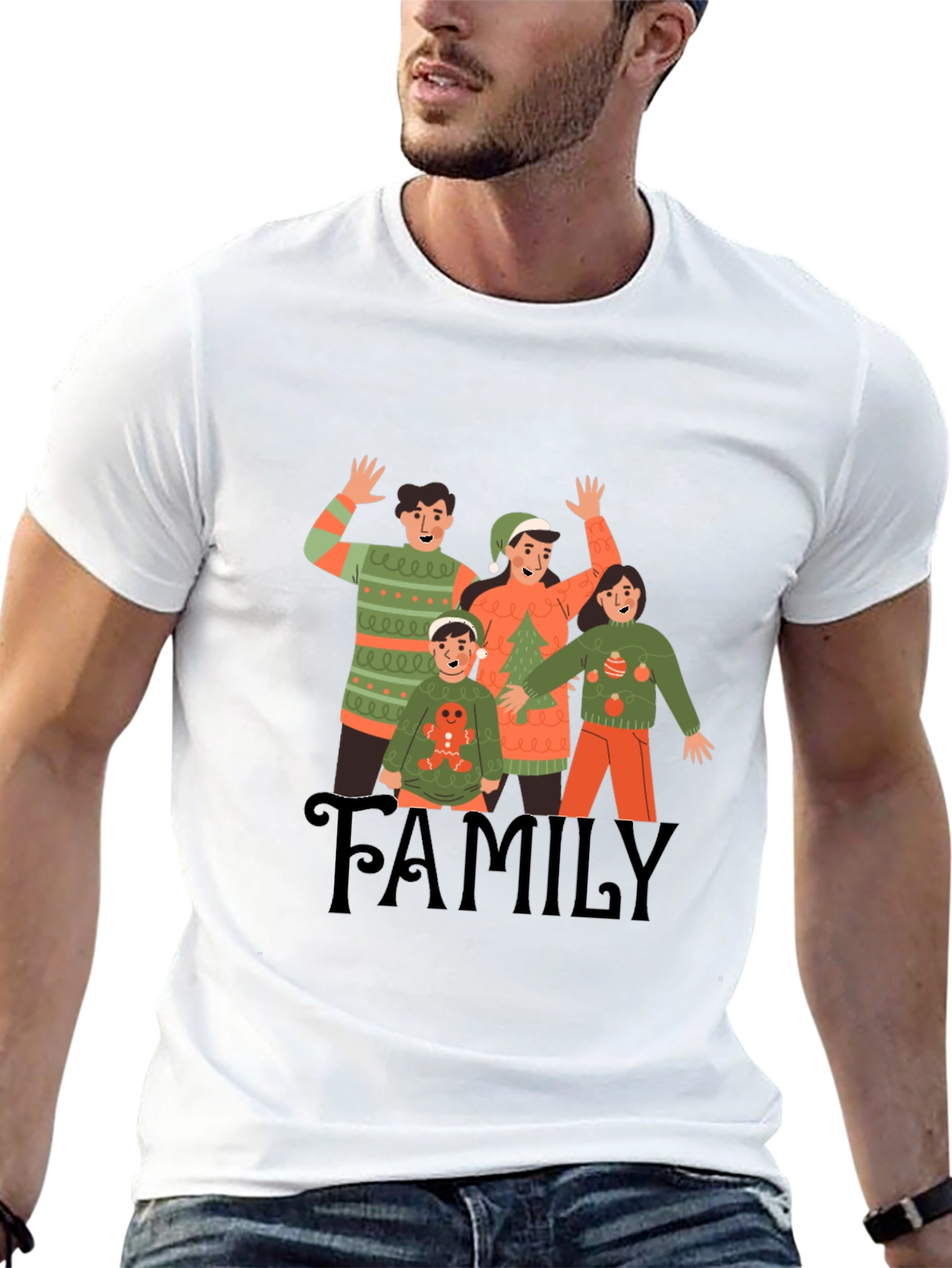 Festive Family Christmas T-Shirt