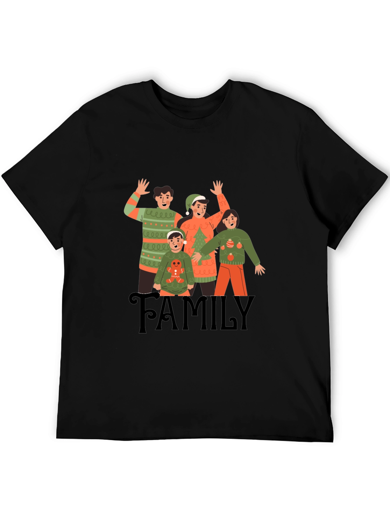 Festive Family Christmas T-Shirt