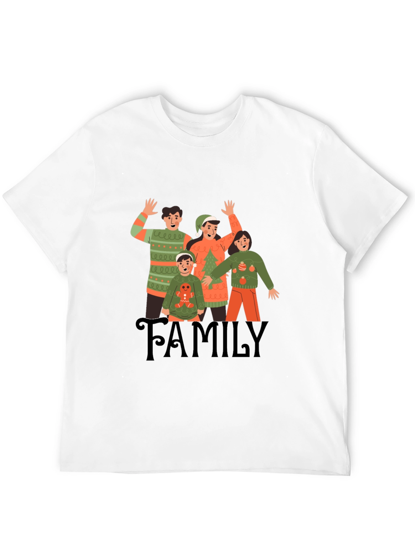 Festive Family Christmas T-Shirt