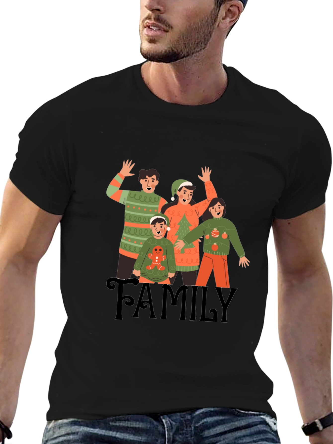Festive Family Christmas T-Shirt