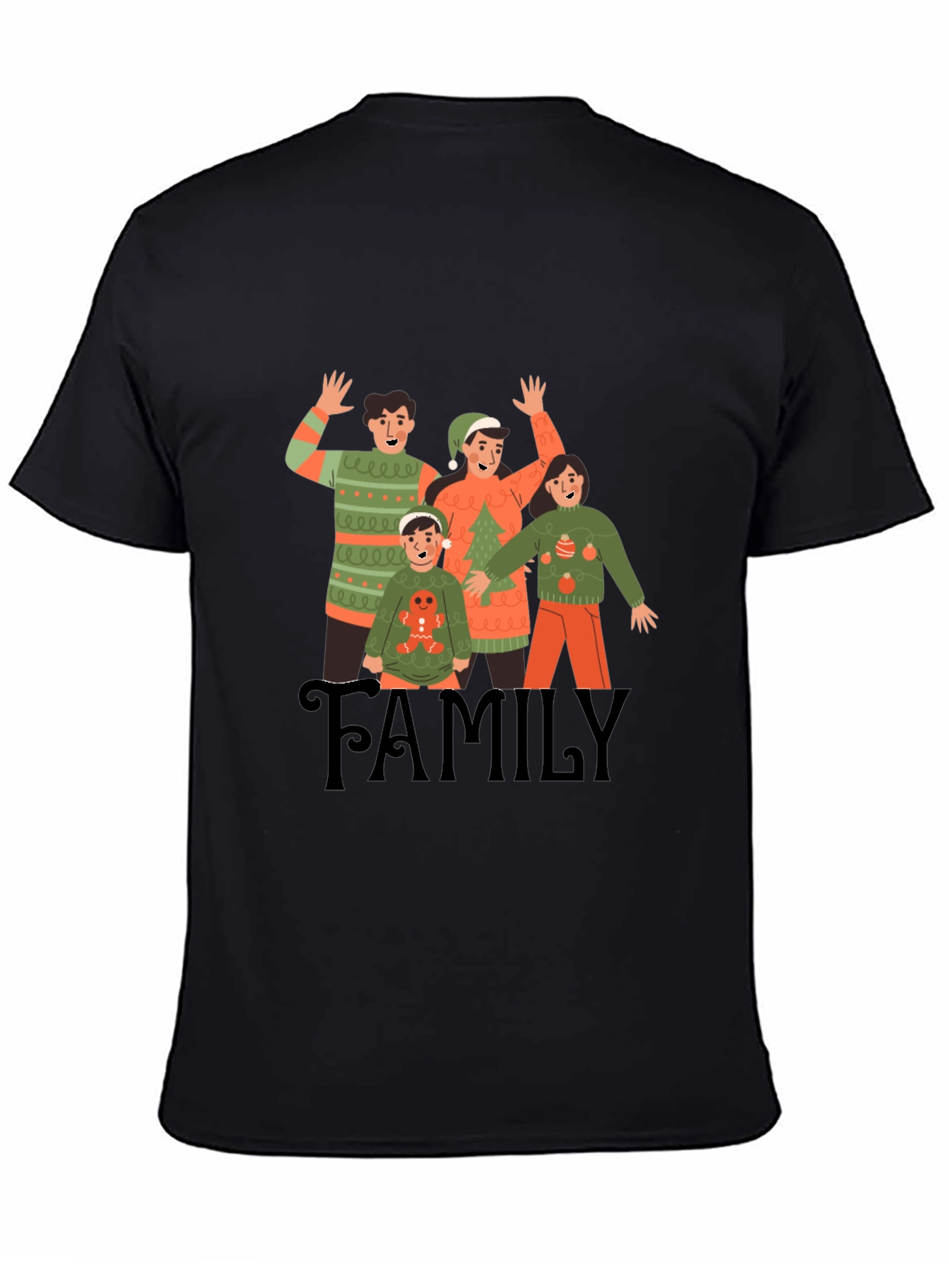 Festive Family Christmas T-Shirt