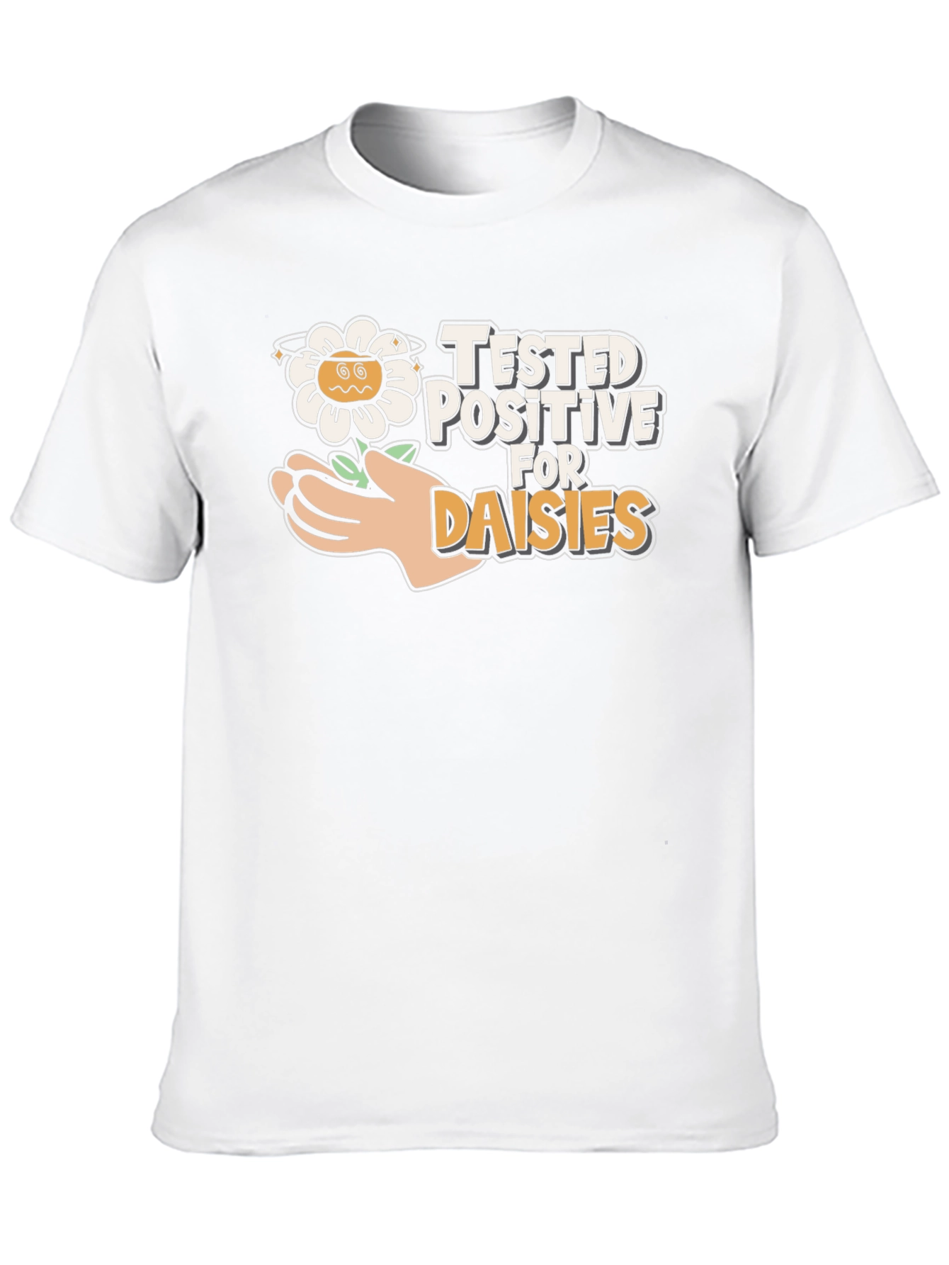 Tested Positive for Daisies Graphic Tee