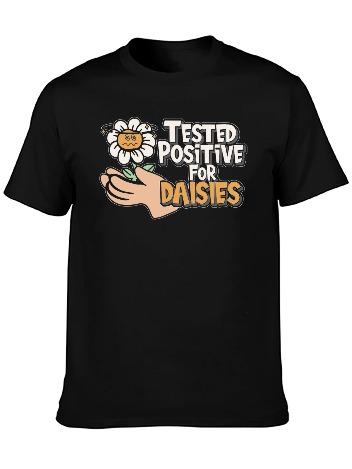 Tested Positive for Daisies Graphic Tee