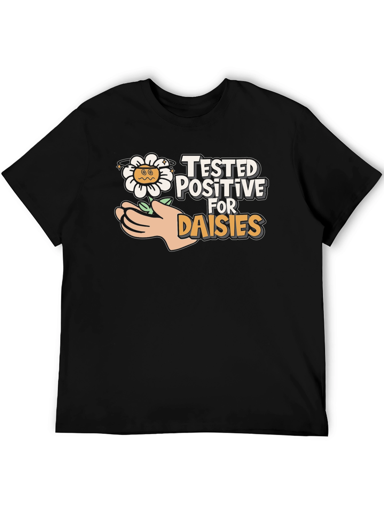 Tested Positive for Daisies Graphic Tee