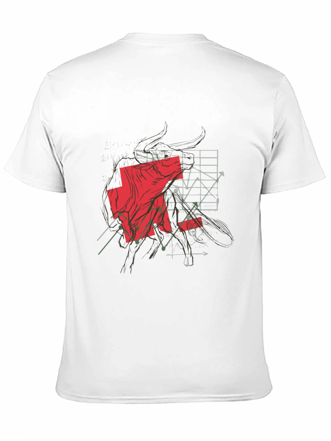 Bold Bull Market Graphic Tee - Black