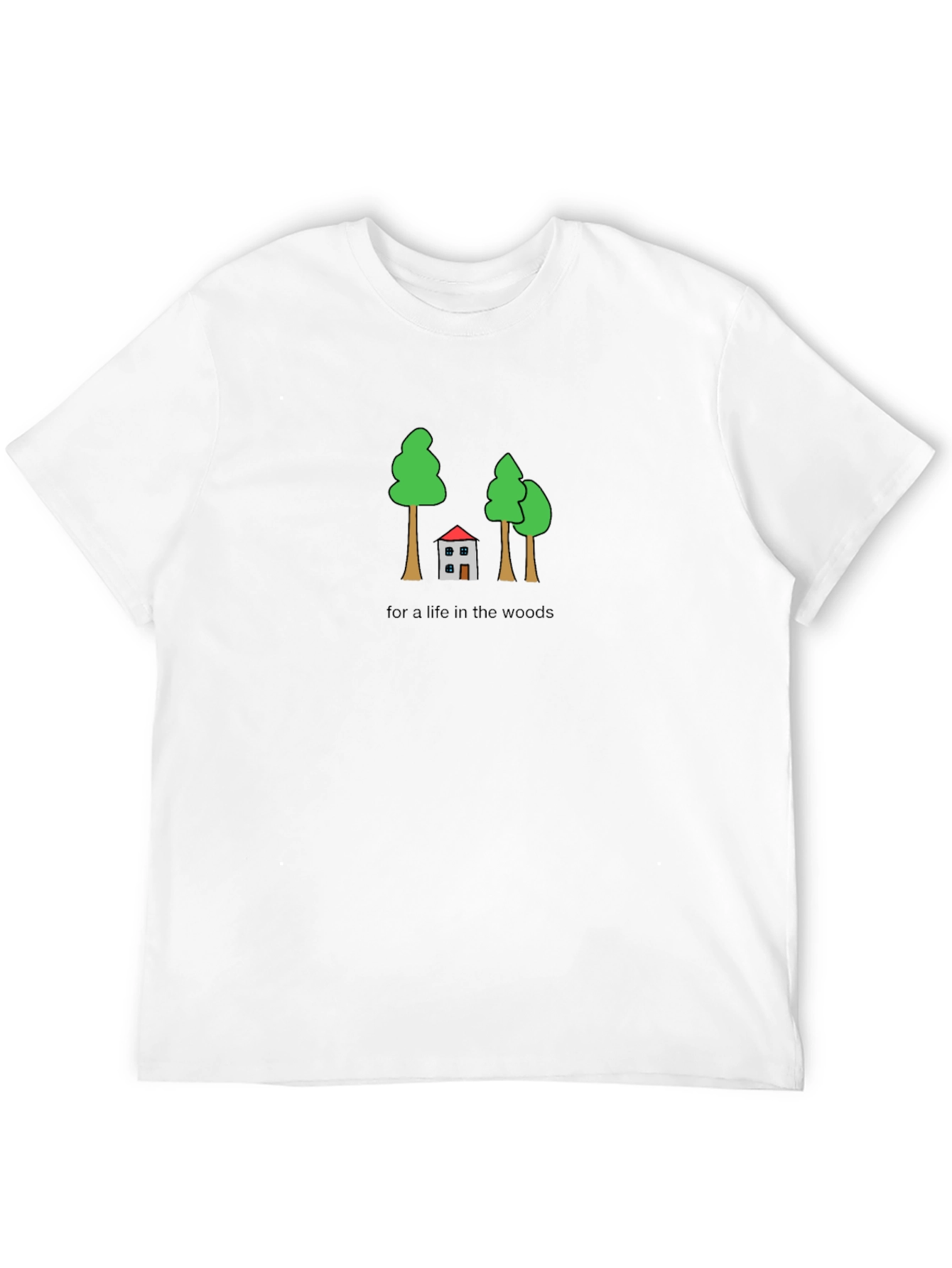 Life in the Woods Graphic Tee - Black