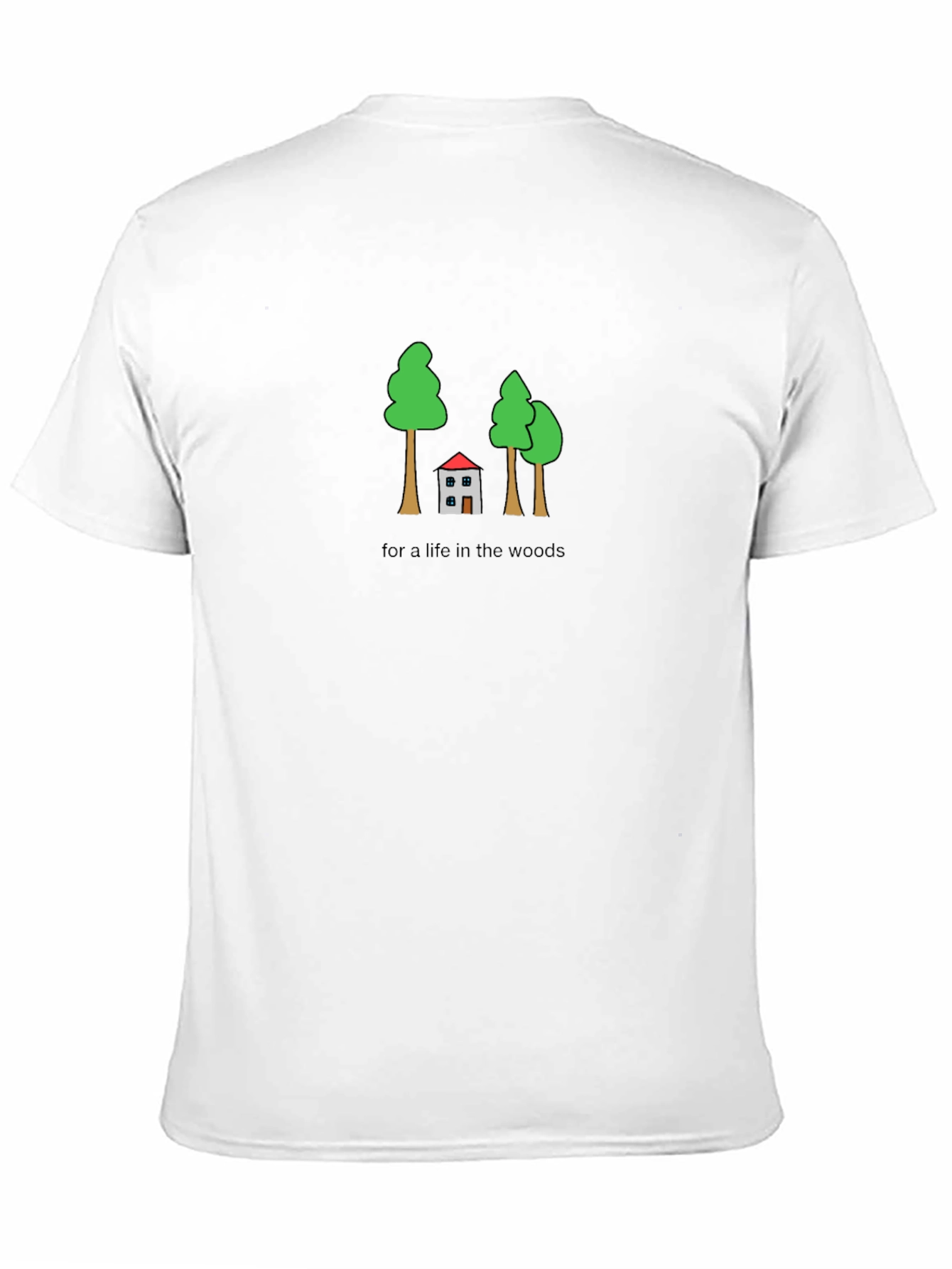 Life in the Woods Graphic Tee - Black