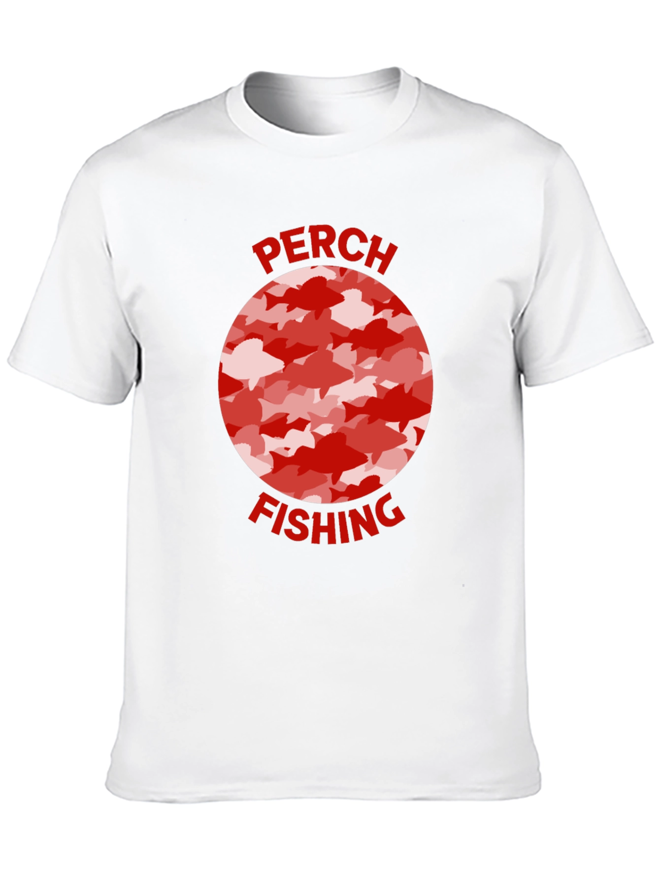 Perch Fishing Graphic Tee