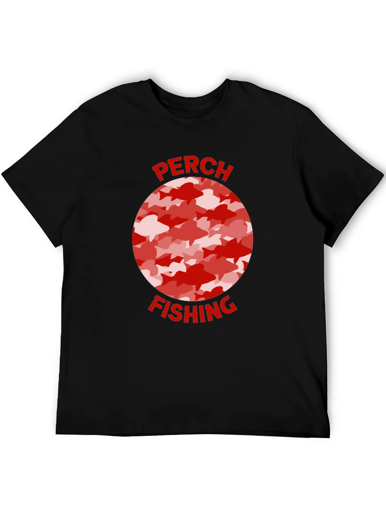 Perch Fishing Graphic Tee