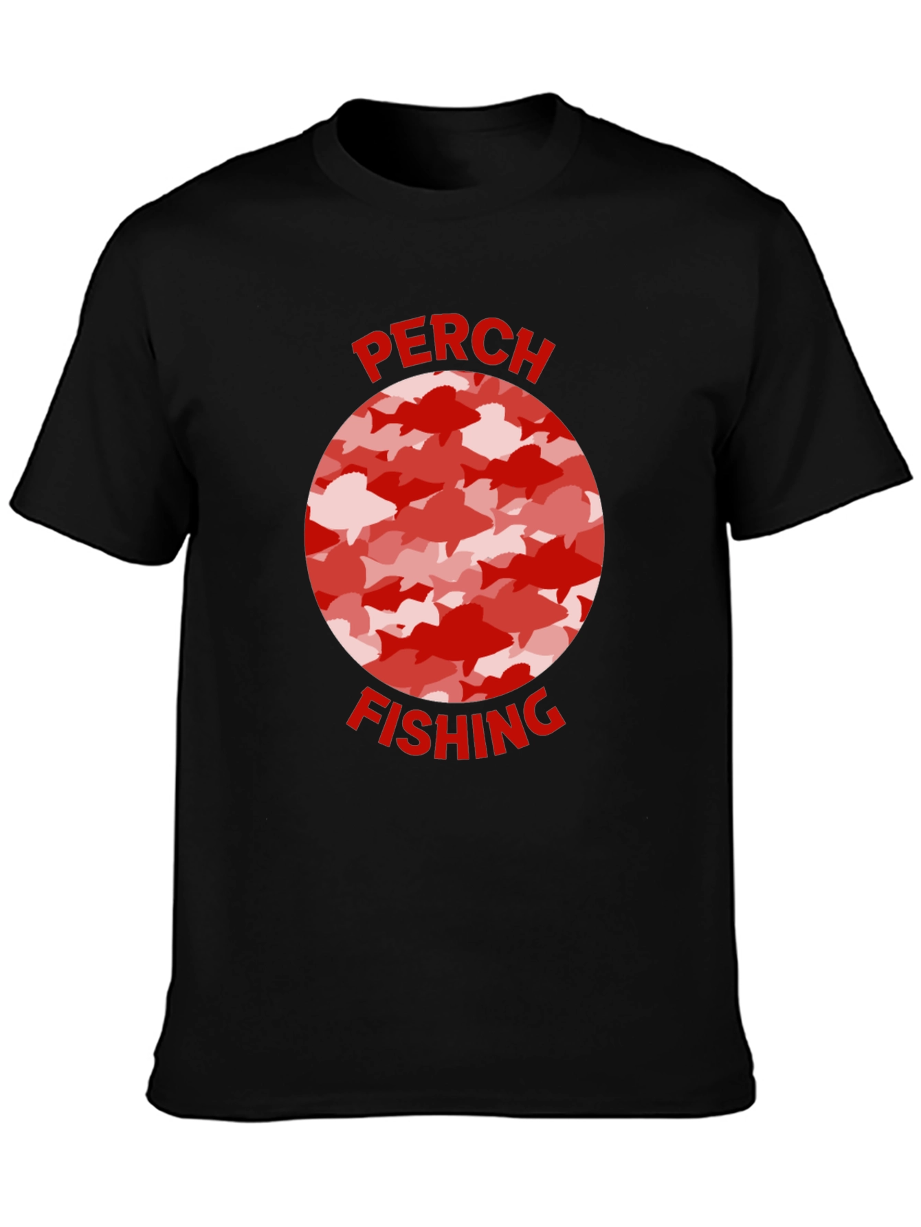 Perch Fishing Graphic Tee