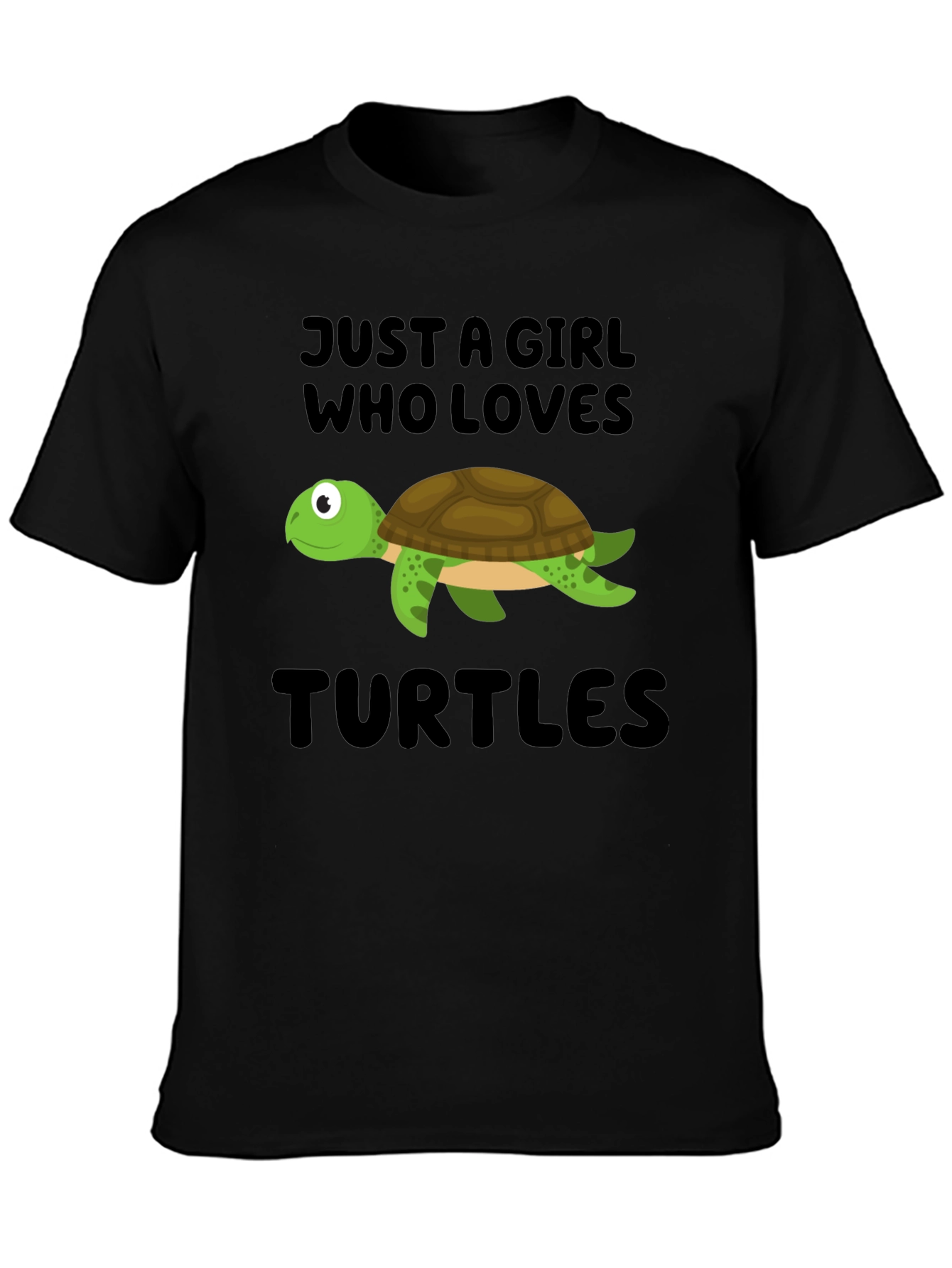 Just a Girl Who Loves Turtles T-Shirt