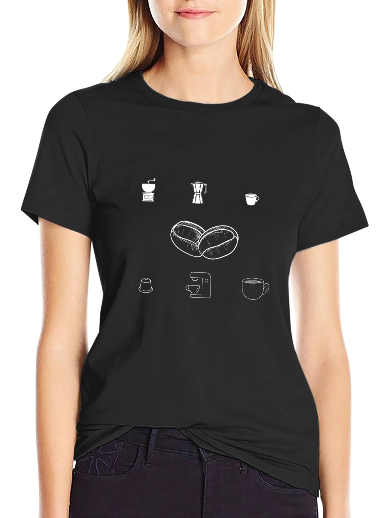 Coffee Lovers Graphic Tee - Brewtiful Design!