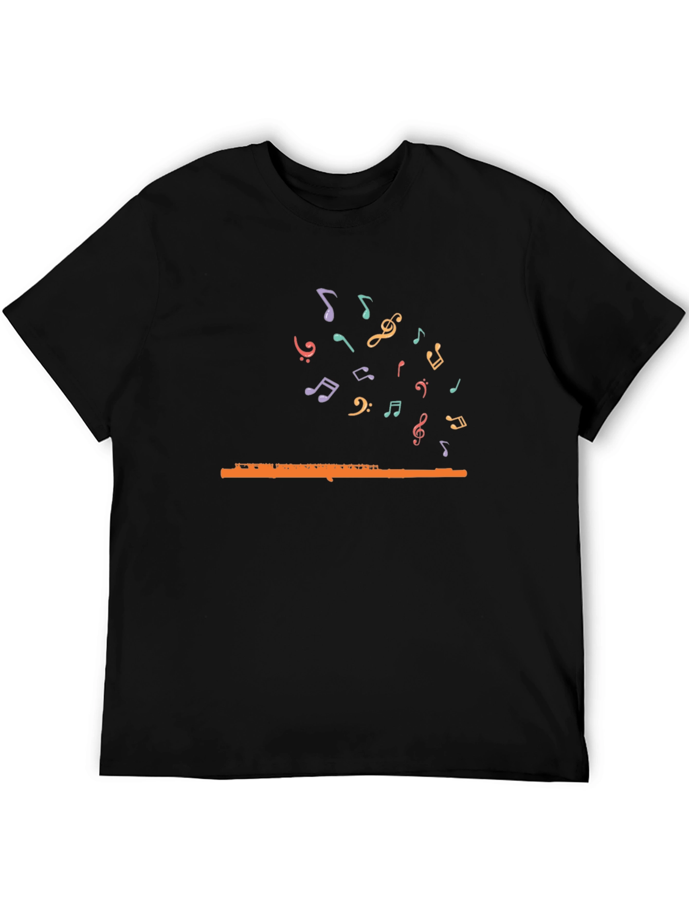 Musical Flute Notes T-Shirt