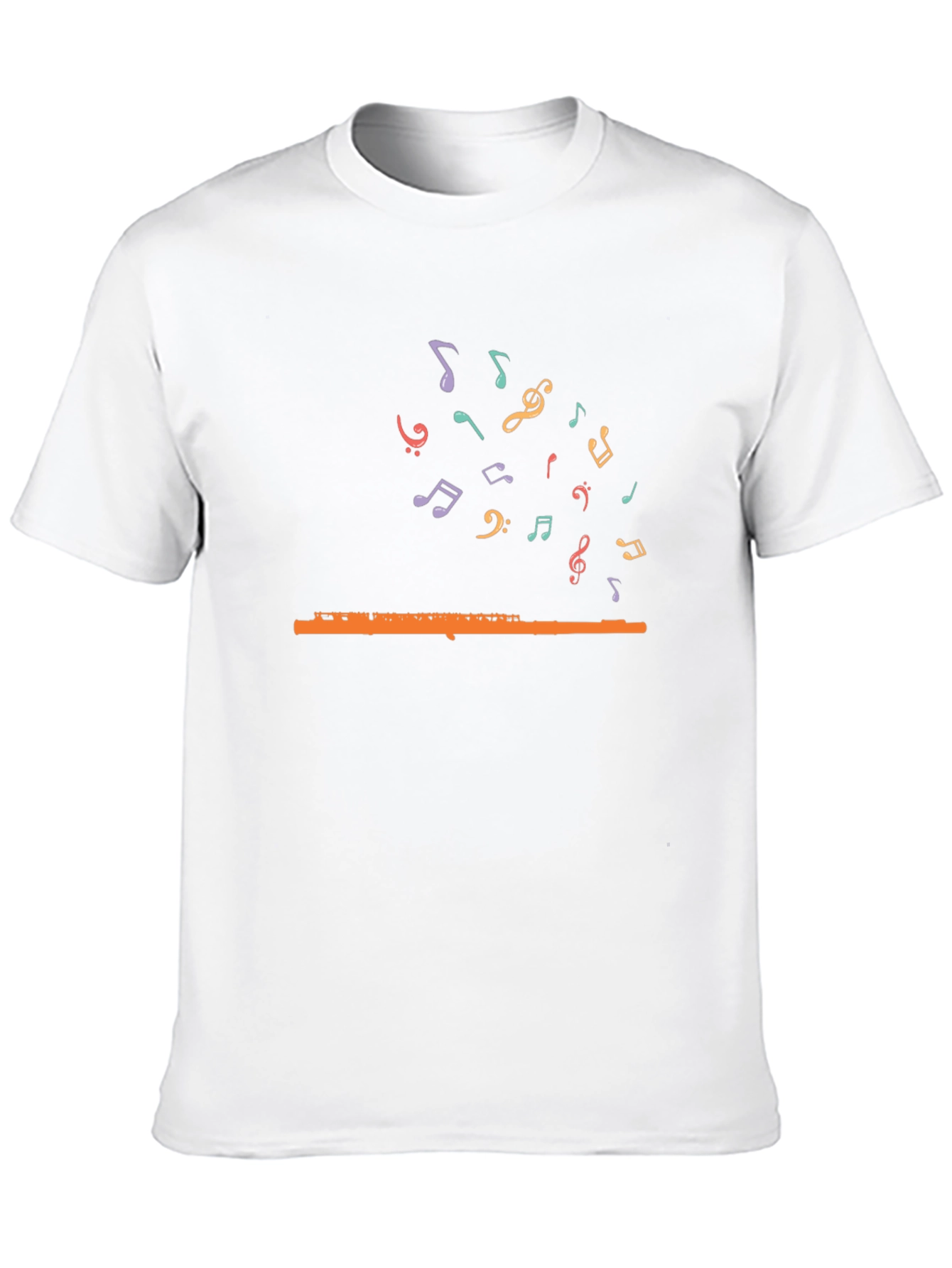 Musical Flute Notes T-Shirt