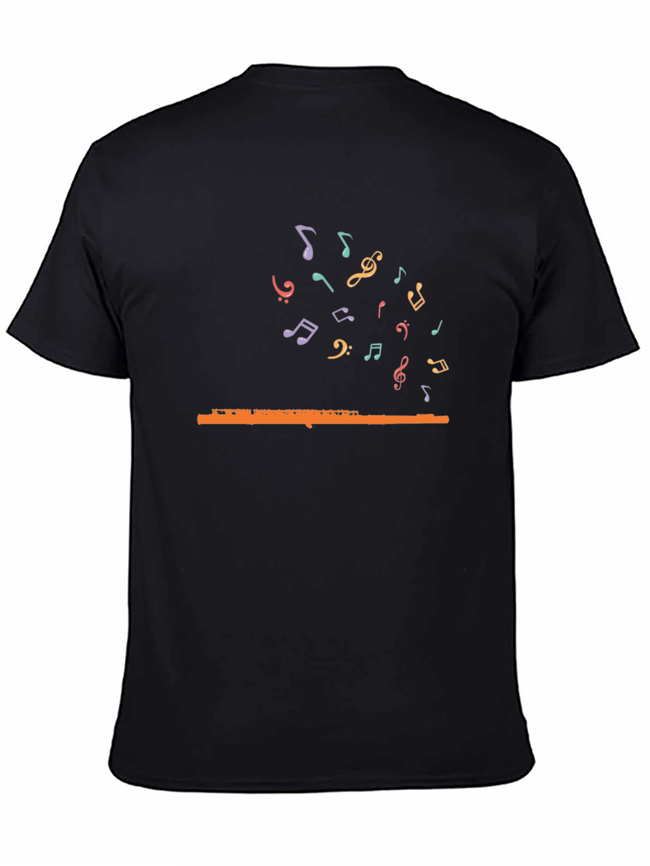 Musical Flute Notes T-Shirt