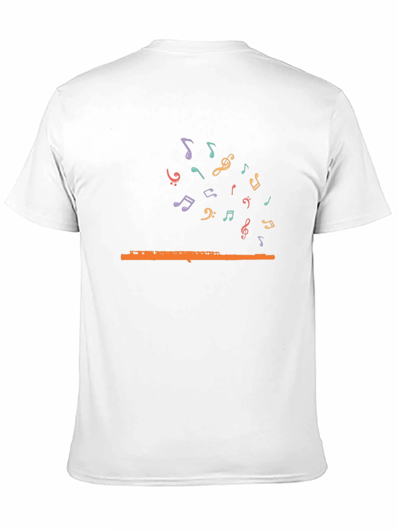 Musical Flute Notes T-Shirt