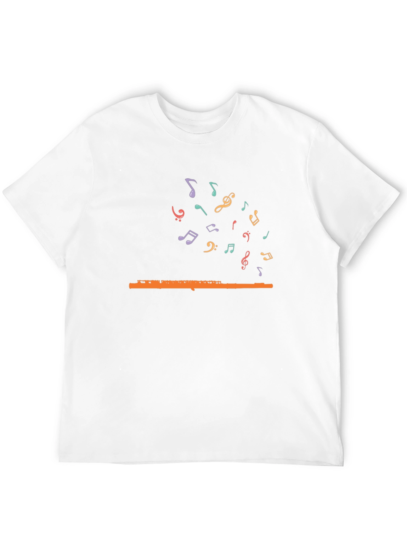 Musical Flute Notes T-Shirt