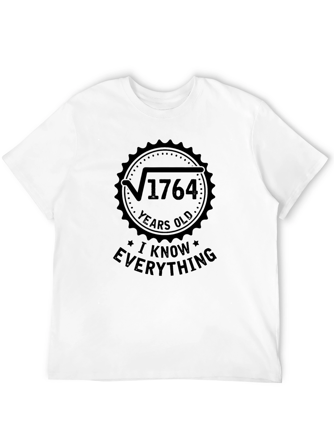 Funny Math T-Shirt - I Know Everything