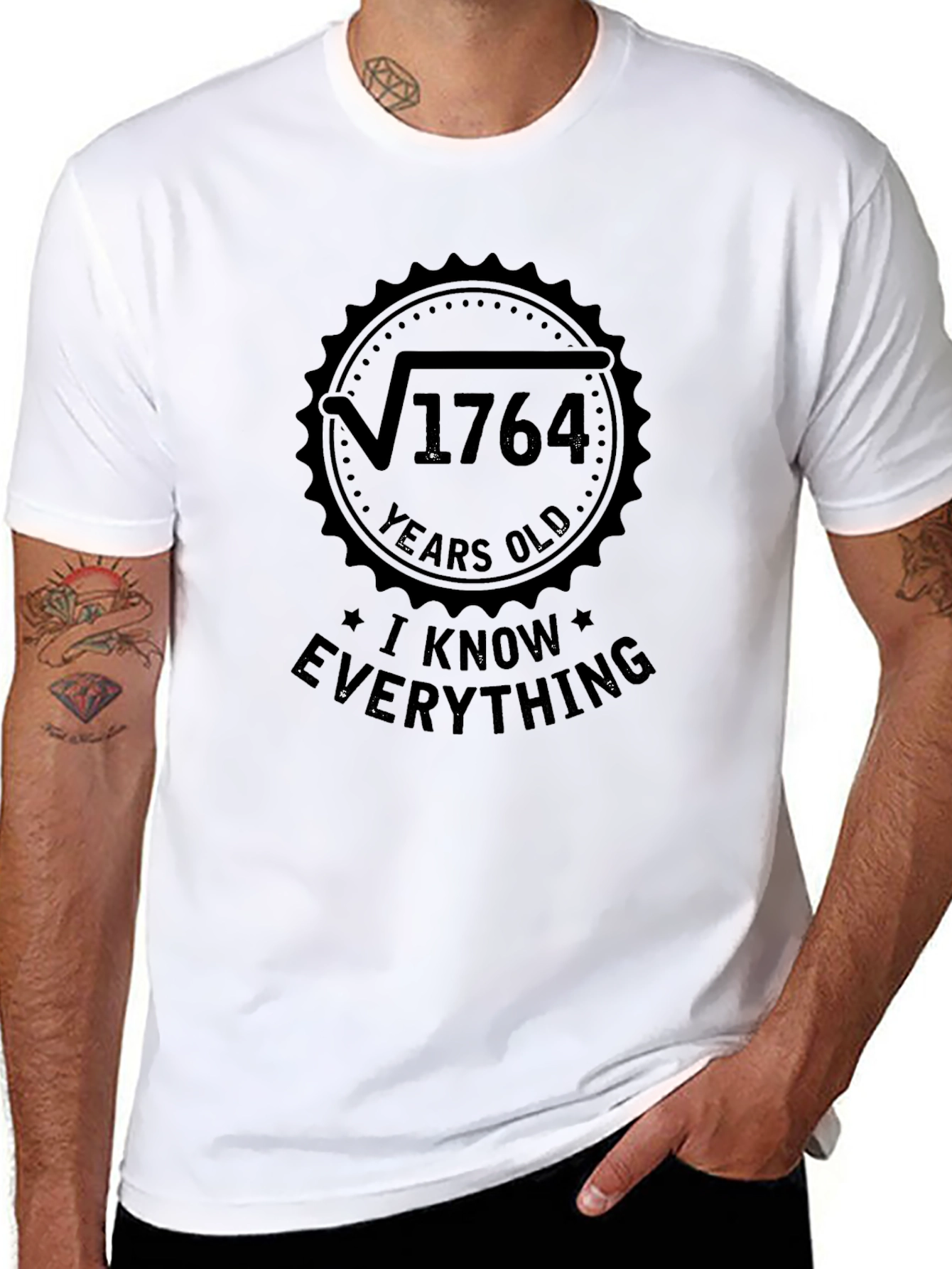 Funny Math T-Shirt - I Know Everything
